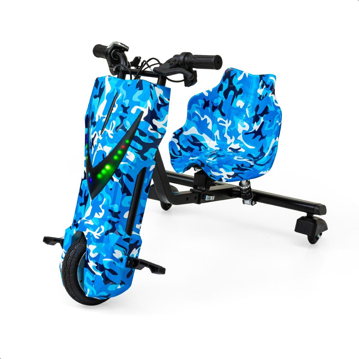 Patinete Triciclo Drift elétrico infantil 350W 36V